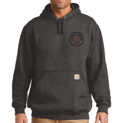 [PCSR] Carhartt® Midweight Hooded Sweatshirt Black Thumbnail